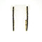 Boucles d'oreilles Boucles d’oreilles demi-créoles en or jaune 750 et saphirs 58 Facettes Z1351384