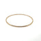 Bracelet Bracelet jonc fil massif en or rose 750 58 Facettes Z1351603