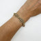 Bracelet Bracelet ancien - Perles fines et saphirs en or jaune 750 58 Facettes Z1351637