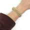 Bracelet Bracelet maille américaine en or jaune 750 58 Facettes Z1351682