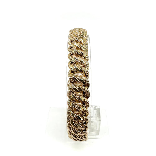 Bracelet Bracelet maille américaine en or jaune 750 58 Facettes Z1351687