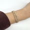 Bracelet Bracelet maille américaine en or jaune 750 58 Facettes Z1351687
