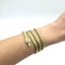 Bracelet Bracelet serpent en or jaune 750 et saphirs 58 Facettes Z1351717