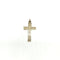 Pendentif Pendentif croix en volume en or jaune 750 58 Facettes Z1351718