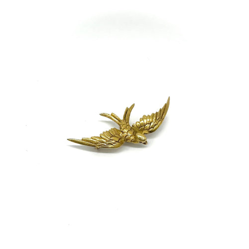 Broche Broche hirondelle en or jaune 750/1000 58 Facettes Z1351780