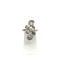 Bague 54 Bague Belle Époque en or jaune et blanc 18 carats et diamants 58 Facettes Z15B51356