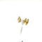 Boucles d'oreilles Boucles d'oreilles puces en or jaune 750 et diamants 0,44 ct 58 Facettes Z15B51370