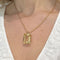 Pendentif Pendentif en or jaune 750 avec citrine 29 ct 58 Facettes Z15B51442