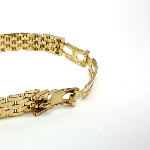 Montre Cartier Panthère - Montre femme en or jaune et diamants 58 Facettes Z1550060