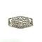 Broche Broche Art déco en platine et or blanc 750 avec diamants 58 Facettes Z15B51526