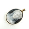 Pendentif Pendentif camée en or jaune 750 et agate 58 Facettes Z15B51536