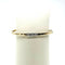 Bracelet Bracelet jonc trilogie bicolore en or jaune et or blanc 750, diamants 58 Facettes Z15B51581