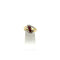 Bague 56 Bague en or bicolore 750, rubis et diamants 58 Facettes Z15B51584