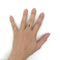 Bague 56 Bague en or bicolore 750, rubis et diamants 58 Facettes Z15B51584