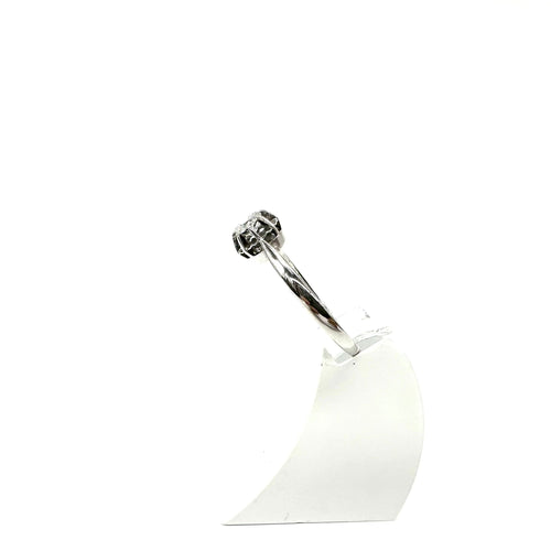 Bague 63 Solitaire - Bague en or blanc 750 et diamant 0,37 ct 58 Facettes Z15B51619