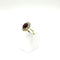 Bague 53 Bague en or jaune 750 avec rubis cabochon et diamants 58 Facettes Z15B51661