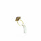 Bague 53 Bague en or jaune 750 avec rubis cabochon et diamants 58 Facettes Z15B51661