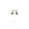 Boucles d'oreilles Boucles d’oreilles dormeuses en platine et or jaune 750, diamants 58 Facettes Z15B51724