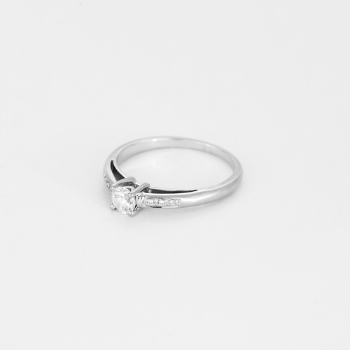 Bague 54 MAUBOUSSIN - Tu es le sel de ma vie n°3 - Bague en or gris et diamants 58 Facettes DV19774-2