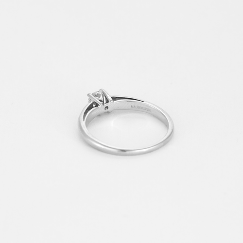 Bague 54 MAUBOUSSIN - Tu es le sel de ma vie n°3 - Bague en or gris et diamants 58 Facettes DV19774-2