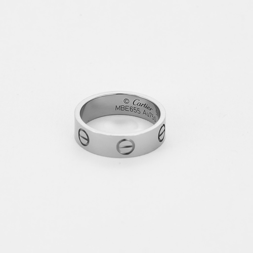 Bague 54 CARTIER - LOVE - Modèle Classique - Bague en or blanc 58 Facettes DV19574-2