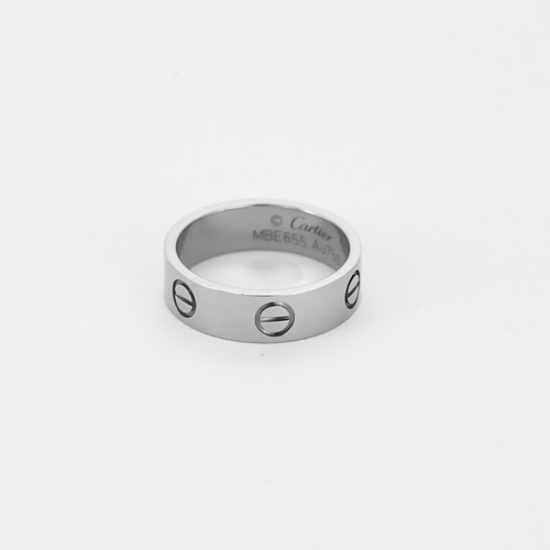 Bague 54 CARTIER - LOVE - Modèle Classique - Bague en or blanc 58 Facettes DV19574-2