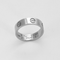 Bague 54 CARTIER - LOVE - Modèle Classique - Bague en or blanc 58 Facettes DV19574-2