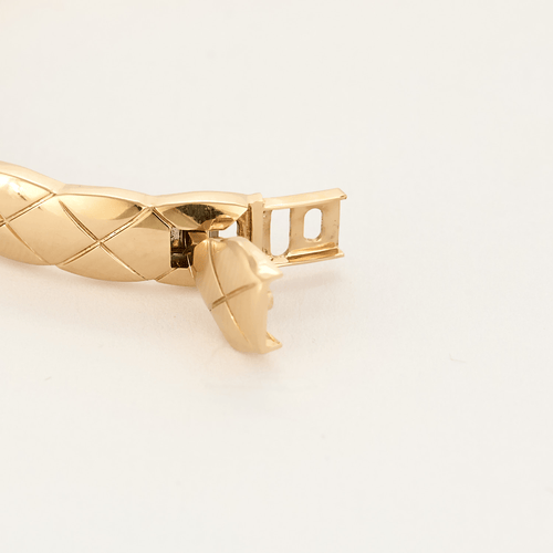 Bracelet CHANEL - COCO CRUSH - Bracelet en or beige et diamants 58 Facettes DV9454-12