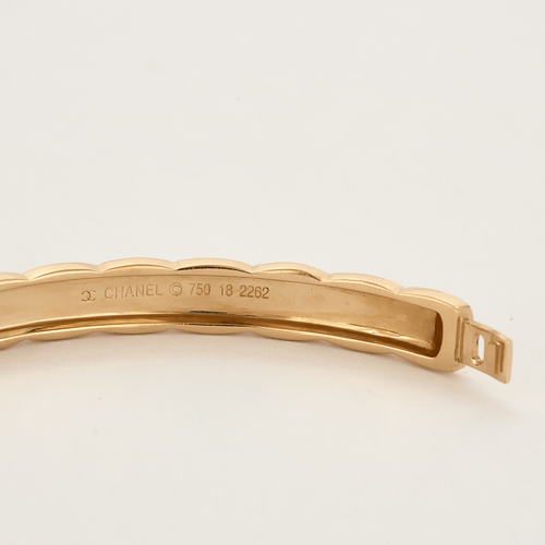 Bracelet CHANEL - COCO CRUSH - Bracelet en or beige et diamants 58 Facettes DV9454-12
