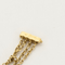Bracelet CARTIER - Double C vintage en or jaune et diamants 58 Facettes DDV19270-1