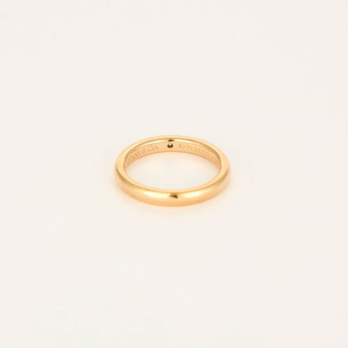 Bague 49 Tiffany & Co.  Elsa Peretti - Alliance en or rose et diamants 58 Facettes DV19586-2