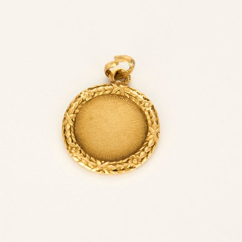 Pendentif AUGIS - Médaille d'amour en or jaune 58 Facettes DV18881-1