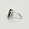 Bague 53 Bague en or blanc, saphir et diamants 58 Facettes DV17703-1