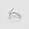 Bague 56 Bague en or gris et diamants 58 Facettes DV16597-1