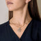 Pendentif Pendentif en or blanc, diamants, aigue-marine et pierres blanches 58 Facettes DV5406-3