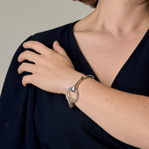 Bracelet HERMÈS - MORS - Bracelet en argent 58 Facettes DV20085-2