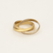 Bague 56 Cartier - Trinity - Petit modèle - Bague trois ors 58 Facettes DV19750-1-56-3