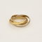 Bague 56 Cartier - Trinity - Petit modèle - Bague trois ors 58 Facettes DV19750-1-56-3