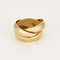 Bague 56 CARTIER - Trinity - Extra large - Bague trois anneaux en or de trois couleurs 58 Facettes DV0379-27-56-3
