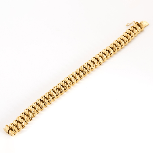Bracelet Bracelet gourmette en or jaune 58 Facettes DV4076-2