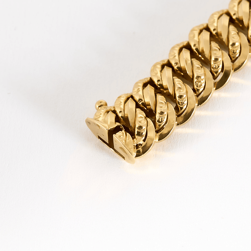 Bracelet Bracelet gourmette en or jaune 58 Facettes DV4076-2