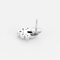 Boucles d'oreilles Paire de boucles d'oreilles en or gris saphirs, diamants, améthystes 58 Facettes DV0188-2
