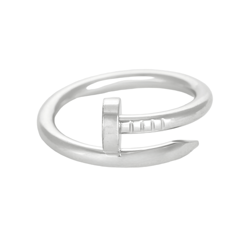 Bague 59 CARTIER - Juste un clou - Classique. Bague en or gris 58 Facettes DV20398-1