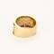 Bague 49 Bague bandeau en or jaune, diamants et rubis 58 Facettes DV20378-1