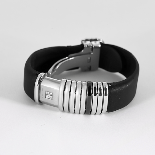 Montre CARTIER - Déclaration - Montre à secret en acier et en titane à boitier rectangulaire à mouvement quartz 58 Facettes DV17299-2