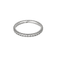 CARTIER - ETINCELLE - Alliance américaine en or blanc et diamants