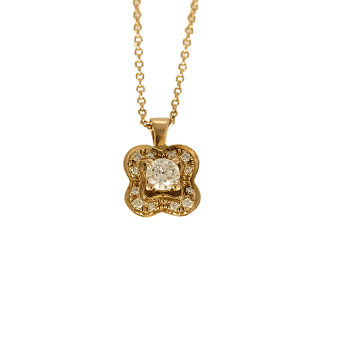 Collier MAUBOUSSIN - CHANCE OF LOVE N°2 - Collier en or rose et diamants 58 Facettes DV8536-5