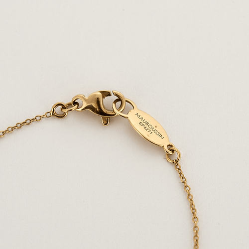 Collier MAUBOUSSIN - CHANCE OF LOVE N°2 - Collier en or rose et diamants 58 Facettes DV8536-5