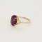 Bague 55 Bague en or 14K et rubis cabochon 58 Facettes DV20258-1-DV0882-1