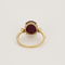 Bague 55 Bague en or 14K et rubis cabochon 58 Facettes DV20258-1-DV0882-1